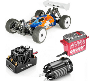 Tekno EB48 2.2 Racing Bundle HW Xerun XR8 Pro G3 Combo -4268SD 2200kV +Corally CS-5245