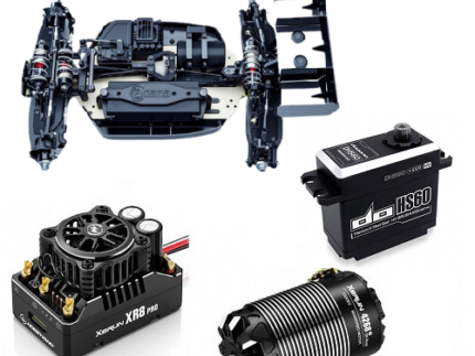 Agama N1E Racing Sparset Hobbywing Xerun XR8 Pro G3 Combo 4268 1900kV +Doyono DHS 60