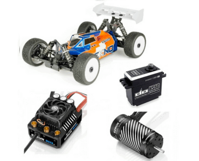 Tekno EB 48 2.2 -Basher Bundle HW Ezrun MAX8 G2S Combo 4278SD 2250kV G2R+ Doyono DHS60