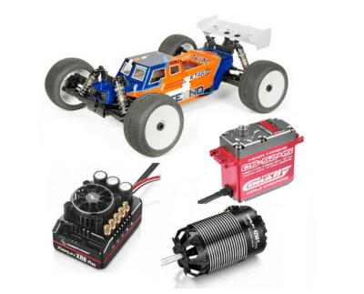 Tekno ET48 2.2 Racing Bundle HW Xerun XR8 Plus G2S Combo 4268 2200kV +Doyono DHS 60