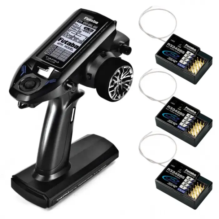 T4PM Plus Transmitter T-FHSS, 3pcs R334SBS – Bild 1