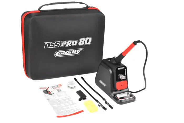 Team Corally - DSS PRO 80 - Digital Soldering Station - 80W - 500°C - EURO 230V – Bild 2