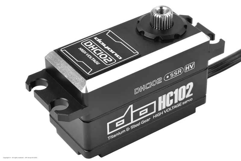 DO DHC102 Doyono - Digital HV Servo - DHC-102 - Low Profile - Glockenanker Motor - 15.0 kg Drehmoment - 0.054s Geschwindigkeit – Bild 1