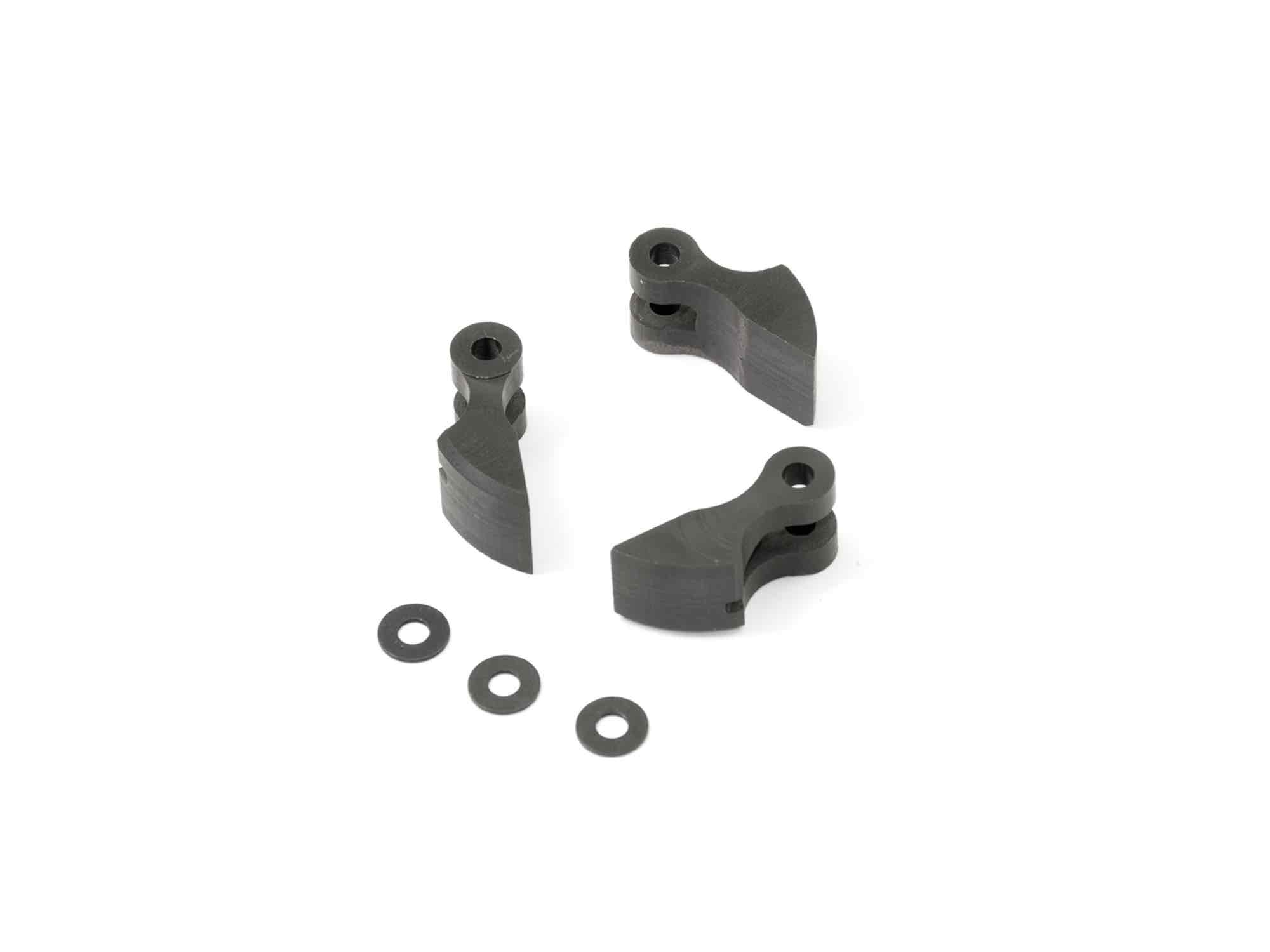 M109 01.jpg INF1NITY CLUTCH SHOES ALUMINUM (3 SHOES/3pcs) – Bild 1