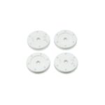 TKR6136 – Shock Piston Set (flat/flat, all 16mm shocks, 6×1.2, 4pcs)