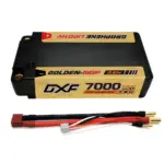 DXF Hardcase Lipo -2S 7000 mAh 7,6V-5mm Plug 140C