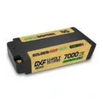 DXF Hardcase Lipo -2S 7000 mAh 7,6V Mid Size  5mm  Plug -150C