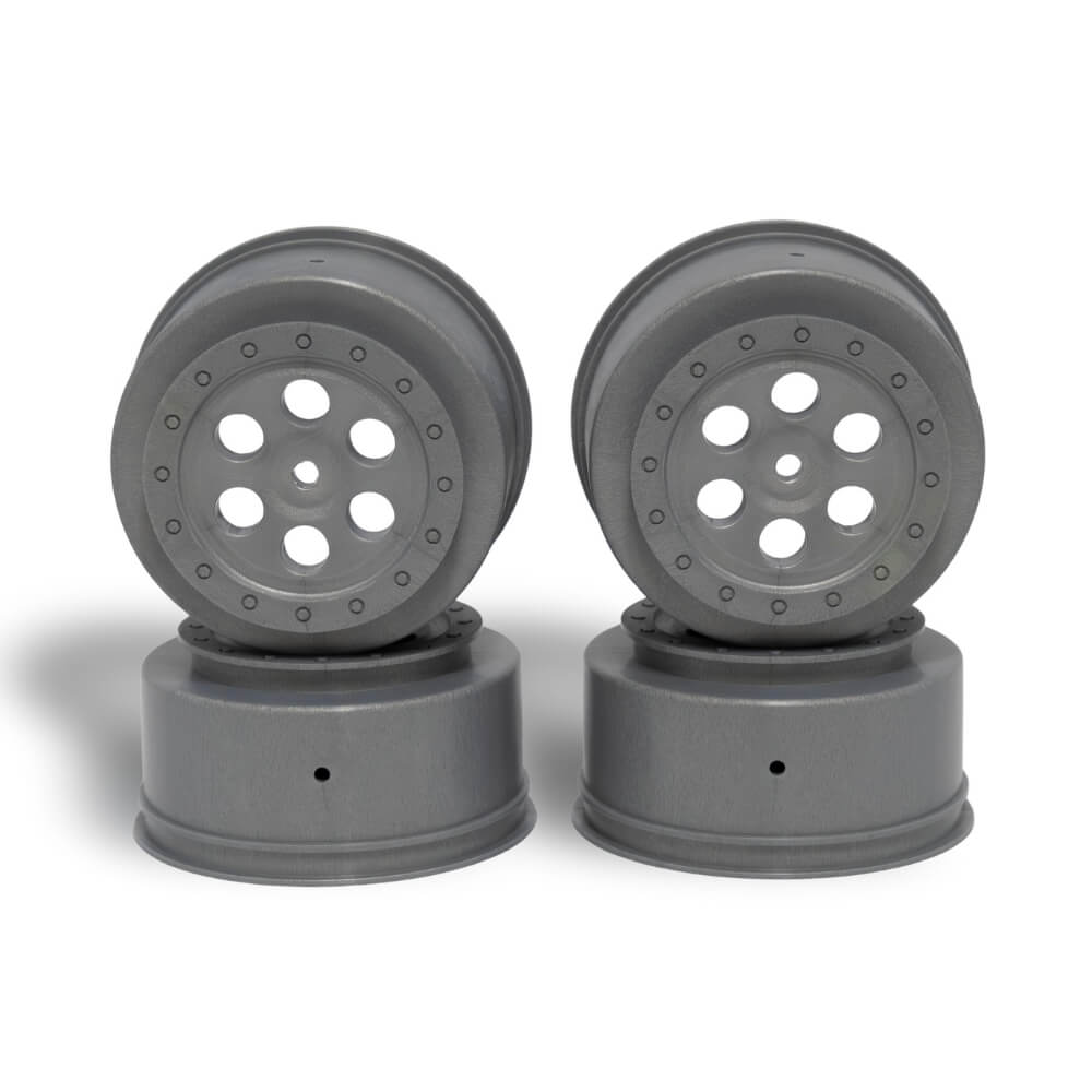 TKR2220G TKR2220G – TR606 SCT Wheel (GREY, SCT410 offset, 4pcs) – Bild 1