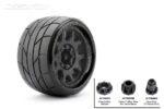 Jetko EX Super Sonic LP Belted 3.8 Black Wheel MAXX 17mm (2)"