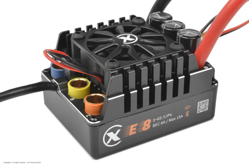 XC E8 XC ESC - Car Controller E8 G2 - 160A - 3~6S - Sensored / Sensorless - Bluetooth - Waterproof – Bild 1