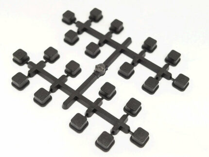 21116-B Suspension Pin Bushings Black
