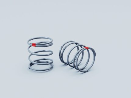 5N52545 Front shock springs gray _red(H)(2)