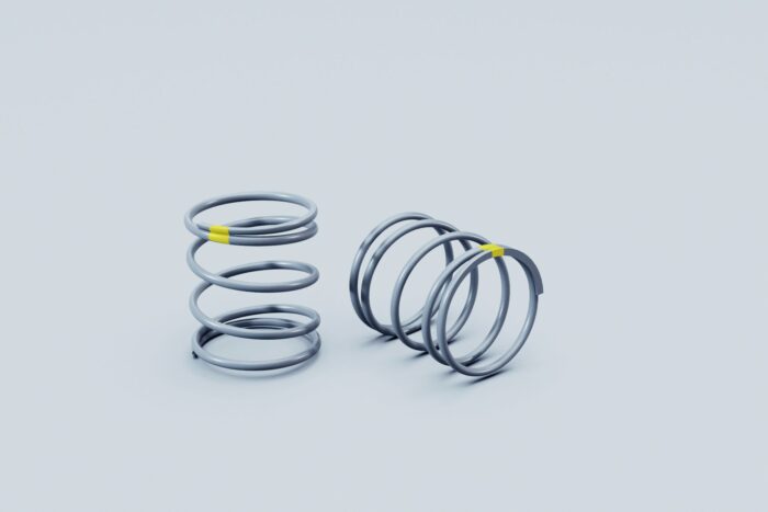 5N57545 Front shock springs gray_yellow(S)(2)
