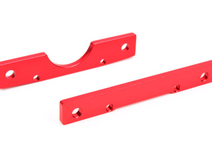 Team Corally - Suspension Arm Mount - Rear - Aluminum - 1 set
