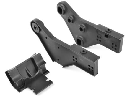 Team Corally - Wheelie Bar Mount - Left-Right - Composite - 1 set