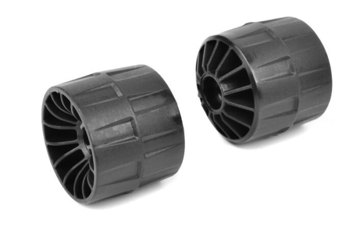 Team Corally - Wheelie Bar Wheels - Composite - 2 Stück