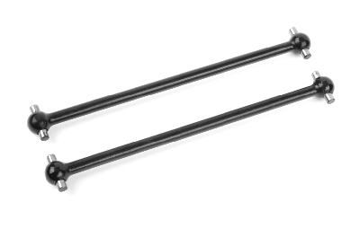 Team Corally - Dogbones - Short - 2021 Model - Rear - Steel - 2 pcs