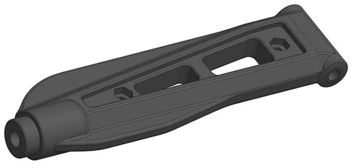 Team Corally - Suspension Arm HDA-4 - Upper - Front - Composite - 1 pc