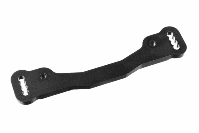 Team Corally - Steering Rack - MT23 - 7075 T6 - 3mm - Black - Made in Italy - 1 pc