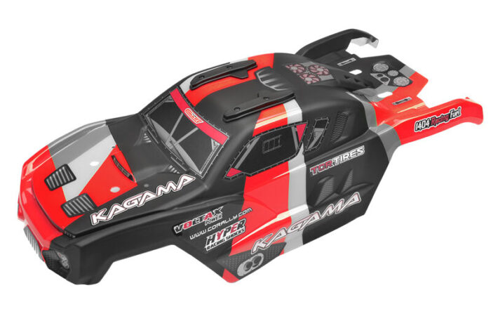 Team Corally - Body painted and cut - Kagama - Red - 1 pc