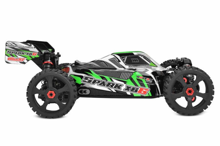 Team Corally - SPARK XB-6 - RTR - Green - Brushless Power 6S - No Battery - No Charger