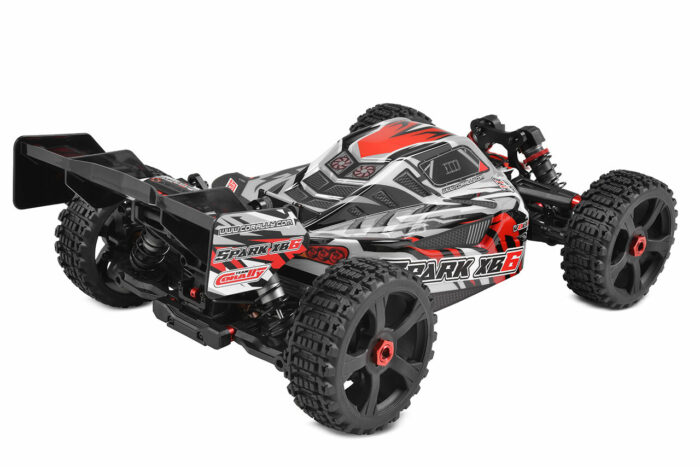 Team Corally - SPARK XB-6 - RTR - Red - Brushless Power 6S - No Battery - No Charger