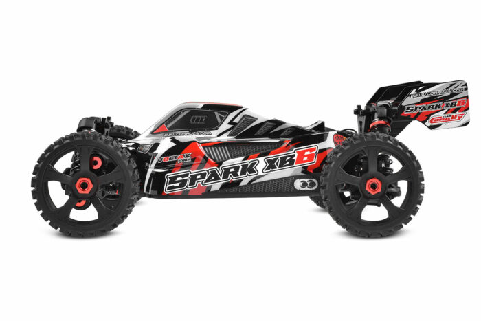 Team Corally - SPARK XB-6 - RTR - Red - Brushless Power 6S - No Battery - No Charger