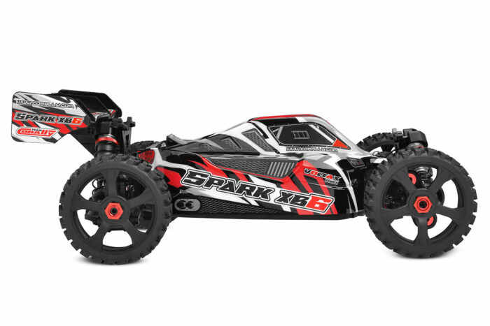 Team Corally - SPARK XB-6 - RTR - Red - Brushless Power 6S - No Battery - No Charger