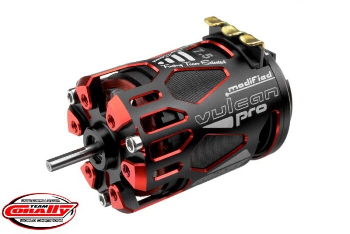 Team Corally - VULCAN PRO Modified - 1/10 Sensored Competition Brushless Motor - 7.5 Turns - 4700 KV