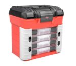 Team Corally - Pit Koffer - 4 Sortimentsbox Schubladen - Universal Schaumeinlage
