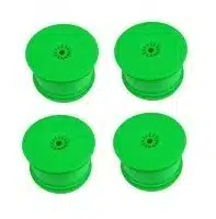 DE Racing Speedline Buggy Wheels für EB410-Associated B4.2 / Losi 22 / hinten grün (4 Stück) DE Racing Speedline Buggy Wheels für EB410-Associated B4.2 / Losi 22 / hinten grün (4 Stück)