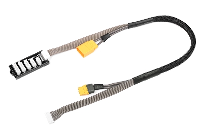 Ladekabel "XT60"->XT-90 Female - 40 cm -Silicon 14AWG+Balance board 2-6S