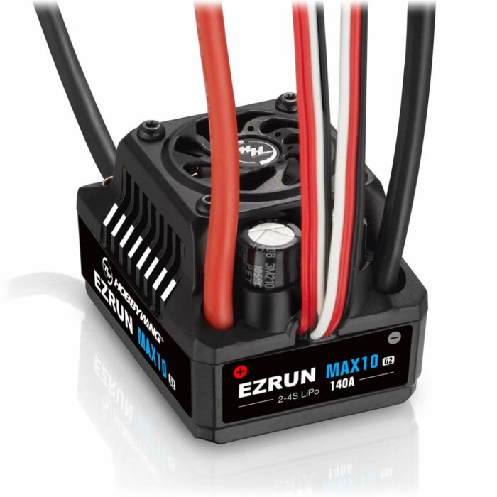 Hobbywing Ezrun MAX10 G2 Regler 140 Amp, 2-4s LiPo, BEC 5A