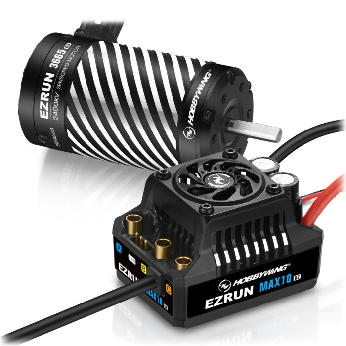 Tekno MT410 2.0 Basher Sparset 4S Hobbywing Ezrun MAX10 G2 3665SD-2400kV 5mm Welle