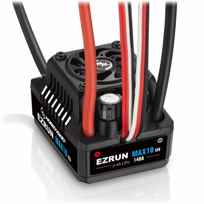 Hobbywing Ezrun MAX10 G2 140A Combo mit 3665SD-4000kV 5mm Welle