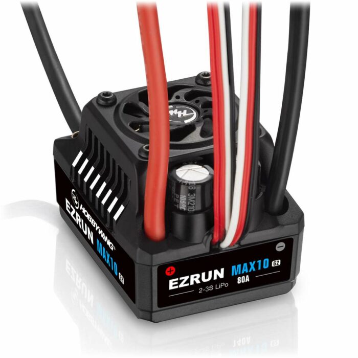 Hobbywing Ezrun MAX10 G2 80A Combo mit 3652SD-5400kV 3,175 Welle