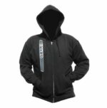 Tekno RC “Stripe” Zippered Hoodie Gr.M (vertical design, black)