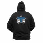 Tekno RC “Stripe” Zippered Hoodie Gr.M (vertical design, black)
