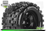 MFT MT 3.8 Uphill 1/8 Sport Felge schwarz 17mm TRAXXAS, HPI / 0 Offset / LOUISE
