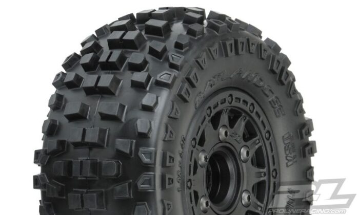 Pro-Line Badlands SC auf Raid Felge schwarz 6x30 SK wchlbar XTR 2.2/3.0 (TRX Slash 2WD + 4x4 v/h