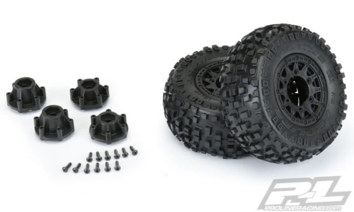 Pro-Line Badlands SC auf Raid Felge schwarz 6x30 SK wchlbar XTR 2.2/3.0 (TRX Slash 2WD + 4x4 v/h
