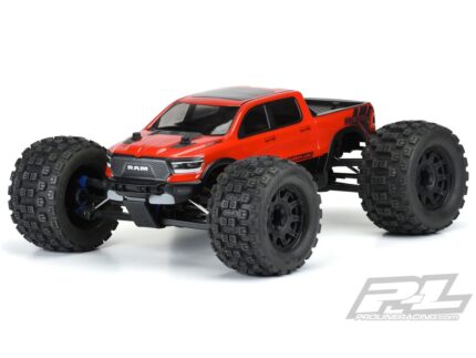ProLine Ram Rebel 1500 Karo klar Pre-Cut für TRX E-Revo 2.0