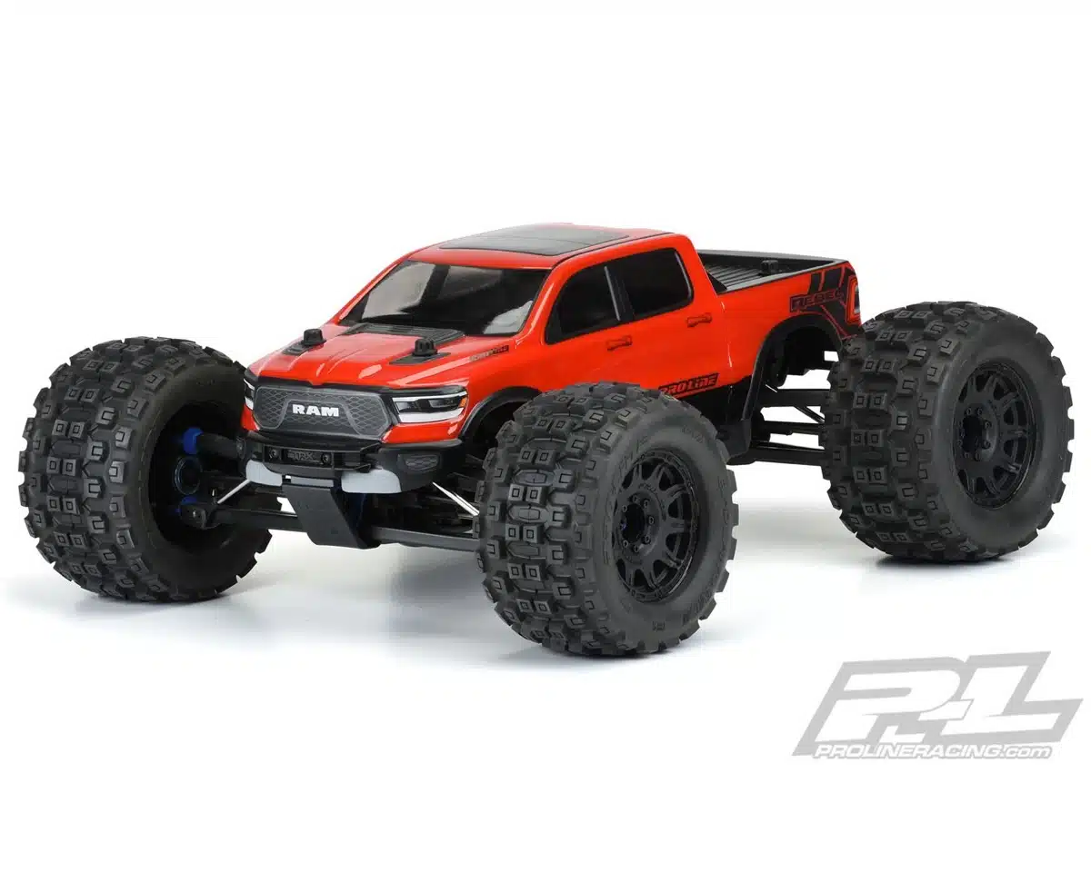 ProLine Ram Rebel 1500 Karo klar Pre-Cut für TRX E-Revo 2.0 ProLine Ram Rebel 1500 Karo klar Pre-Cut für TRX E-Revo 2.0