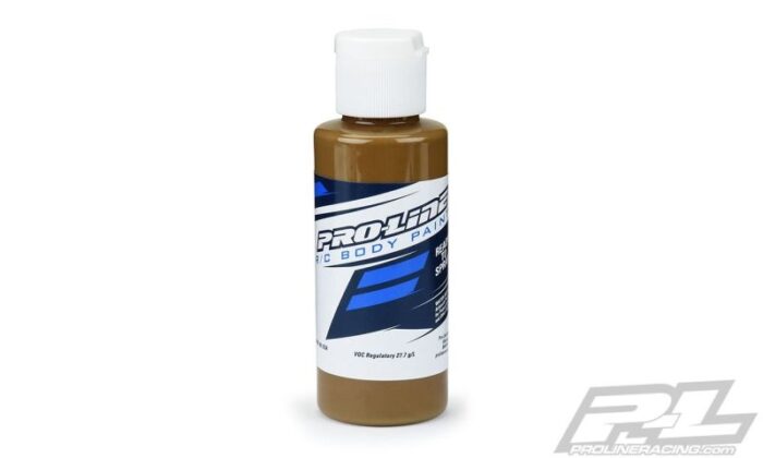 Pro-Line RC Body Paint - Dark Earth speziell für Polycarbonate / Airbrush-Farbe