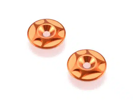 Revolution Design Buggy Wing Button Aluminium (orange)