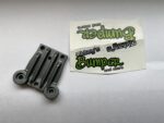 Oktay Topplate Tekno MT410 -7075 Aluminium-grau eloxiert