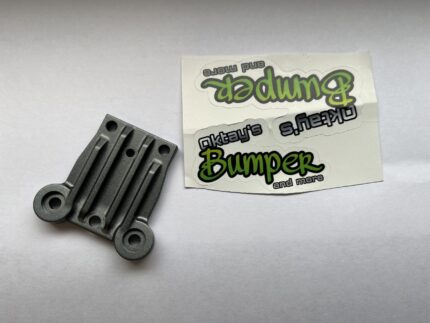 Oktay Topplate Tekno MT410 -7075 Aluminium-grau eloxiert