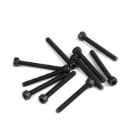 TKR1530 – M3x25mm Cap Head Screws (black, 10pcs)