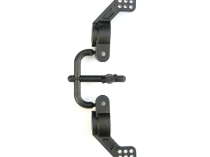 TKR1952T15-Rear Hub Carriers For M6 Driveshafts (Slash/Stmpd 4×4, 2WD, nylon, 1.5°, L/R)
