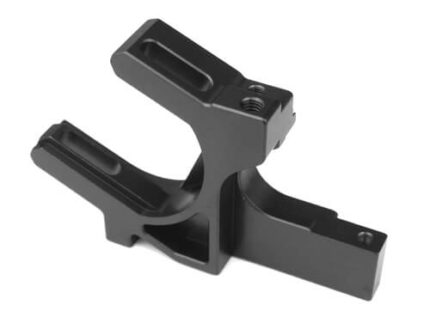TKR5260 – CNC Split Cntr Diff Mount (motor mnt only, 7075, gun metal ano, EB/ET/SCT)